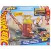 Hot Wheels City Súprava Super Hasičská Stanica + dráha - JHL95