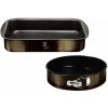 Berlinger Haus LP-KL-119P Metallic Line Shiny Black Edition 2-dielna sada foriem na pečenie - čierna