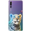 Odolné silikónové puzdro iSaprio - Leopard With Butterfly - Huawei P20 Pro