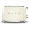 Hriankovač SMEG 50's Retro Style 2x2 krémový 950W (TSF01CREU)