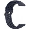 Techsuit - Watchband 20mm (W004) remienok pre Samsung Galaxy Watch 4 / 5 / Active 2, Huawei Watch GT 3 (42 mm) / GT 3 Pro (43 mm) – tmavomodrý KF239504
