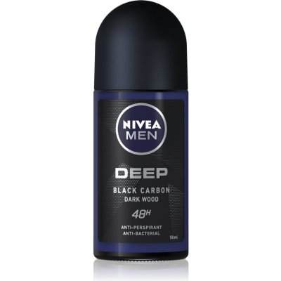Nivea Men Deep Black Carbon roll-on 50 ml