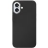 Silikónový kryt Cellularline Sensation pre Apple iPhone 16 Plus, čierna