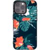 Picasee silikónový čierny obal pre Apple iPhone 16 Pro Max - Monstera Color