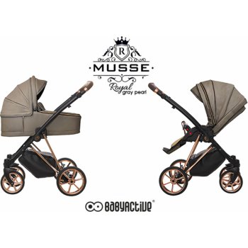 BABY ACTIVE Musse Royal grey pearl/rose gold 2v1 2021