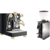 Lelit Bianca PL162T V3, black + Stone Espresso Pebble, chrome
