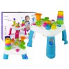 LEAN TOYS Interaktívny vzdelávací stolík - Modrá