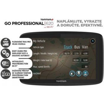 TomTom GO PROFESSIONAL 620 Lifetime