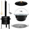 Perfect Home PL-Set-72 Kotlíková súprava 14L, 6ks – kotlina/kotlík/pokrievka/varecha/naberačka/platňa