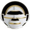 Porcelánová súprava Zepter Black & White, 70-dielna, pre 12 osôb