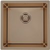 Alveus Monarch Quadrix 30 F/S/U Nerezový drez bez odkvapkávača, 45x45cm, meď
