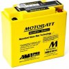 Motobatt MB51814, 21 Ah (22 Ah/12V; 220 A185x80x170 mm; pol. 0,1Prémiové motocyklové baterie MOTOBATT s technologií AGM v konstrukčním řešení QuadFlex, které poskytuje velkou variabilitu pro montáž ba