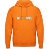 LGBTI Mikina s Nápisom BeYOUtiful - Orange Crush - M - Pánske