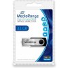 MediaRange USB flash disk, USB 2.0, 32GB, čierny, MR911, USB A, swivel