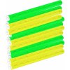 Reflexné trubice na špice bicyklov - 24 kusov - žlto/zelené