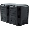 Prosperplast Compogreen 2x400 l čierny