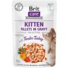 Brit Care Cat Kitten Fillets in Gravy with Tender Turkey 12x85 g