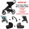 Thule Urban Glide 2 Black on Black 2020 + pláštenka + ochranná sieť + madlo + vanička + pláštenka na vaničku