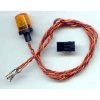 Š-HOBBY Maják oranžový typ D 7 LED s RC spínačom 1/14