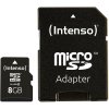 Intenso High Performance pamäťová karta micro SDHC 8 GB Class 10 vr. SD adaptéru; 3413460