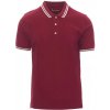 PAYPER SKIPPER 000073-0021 / Polotriko s krátkym rukávom - bordeaux/biela XL