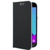 Púzdro knižkové LUNA BOOK CARBON pre SAMSUNG GALAXY XCOVER 4/4s (G390F) - čierne