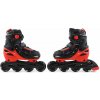 Kolieskové korčule 3v1 Spiderman, čierno-červené, 30-33