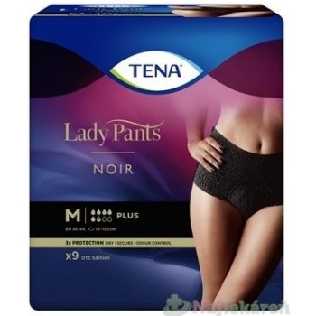 Tena Lady Pants Plus Noir M 9 ks 725264