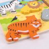 Bigjigs vkladacie puzzle safari