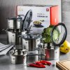 ZWILLING Simplify - sada 5 nerezových hrncov s pokrievkami