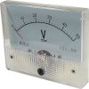 Analógový panelový voltmeter 69C9 50V DC