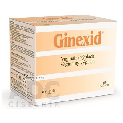 GINEXID vaginálny výplach sol vag 3x100 ml
