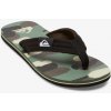Quiksilver MOLOKAI LAYBACK BLACK/BROWN/GREEN pánske žabky - 41EUR