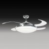 Beacon Lighting Stropný ventilátor Beacon Fanaway Evo 2 so svetlom chróm tichý - 210932