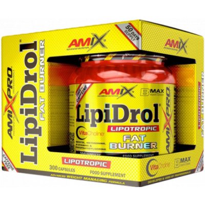 Amix LipiDrol® Fat Burner 300 kapsúl