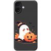 AppleMix Halloweenský kryt - tekvica pre Apple iPhone 17 - čierny