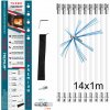 Rotačný čistič komínov TURBO Premium® PRO 14m