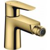 Hansgrohe Talis E Bidetová batéria s výpusťou, leštený vzhľad zlata 71720990-HG