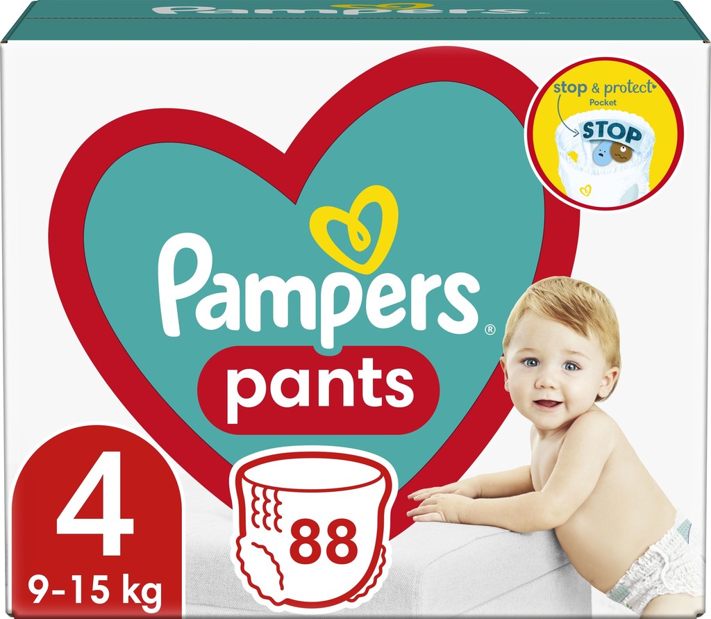 Pampers Pants 4 176 ks od 37,61 € - Heureka.sk