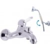 Vaňová batéria RAV Slezák LABE so sprchovacím setom 150 mm chróm L554.5/2