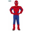 Kostým Spiderman so svalmi - věk 7 - 9 roků - 125 - 135 cm