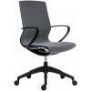 Kancelárska stolička Vision, tmavosivá/čierna - 1 kus - 1 KS - - nie - áno - synchro - plastový - 5 - 8 hodiny - sieťované - Antares - sieťovina - 60 mesiacov - kancelárska stolička - 41 - 50.5 - 41 -