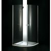 AQUATEK GLASS S2 90cm sprchový kút štvrťkruhový, profil chróm - sklo číre (62)