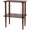 Victrola VA-30-ESP-INT dřevěný stojan na gramofonové desky hnědý 5060647650872