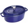 Staub Hrniec oválny 29 cm 4,2 l modrý