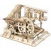 Robotime 3D drevené mechanické puzzle Kuličková dráha Marble squad 239 ks