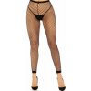 Leg Avenue Industrial Net Footless Tights 7348 Black
