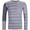 Pánské tričko Ortovox 185 Rock'N'Wool Long Sleeve Grey Blend M