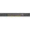 Zyxel GS1920-24HPv2, 28 Port Smart Managed PoE Switch 24x Gigabit Copper PoE and 4x Gigabit dual pers., hybrid mode, sta GS192024HPV2-EU0101F