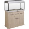 Diversa Solid 100 rovný 160 l akváriový komplet - višňa